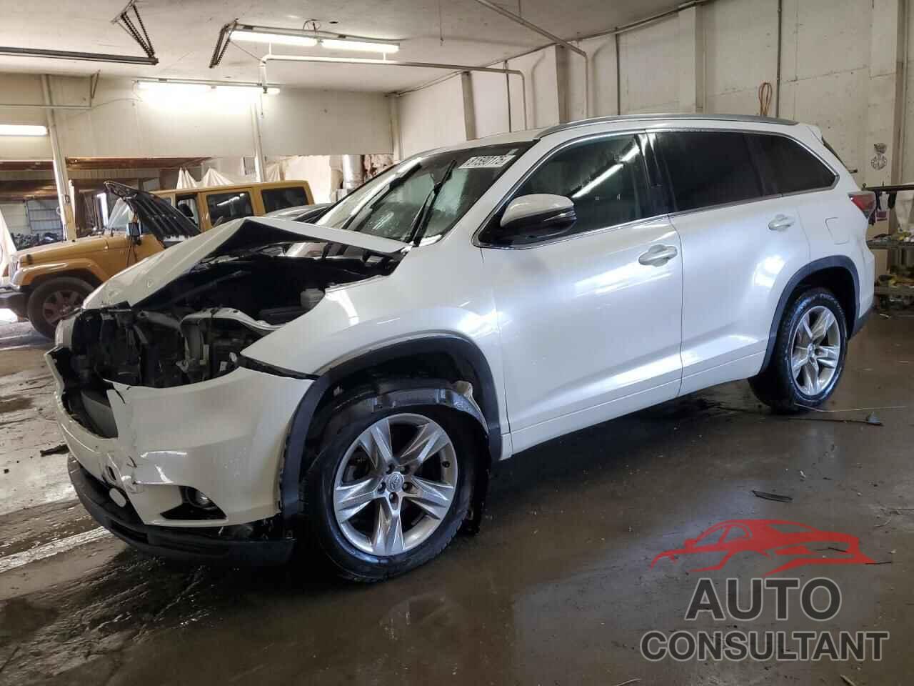 TOYOTA HIGHLANDER 2014 - 5TDYKRFH4ES022389