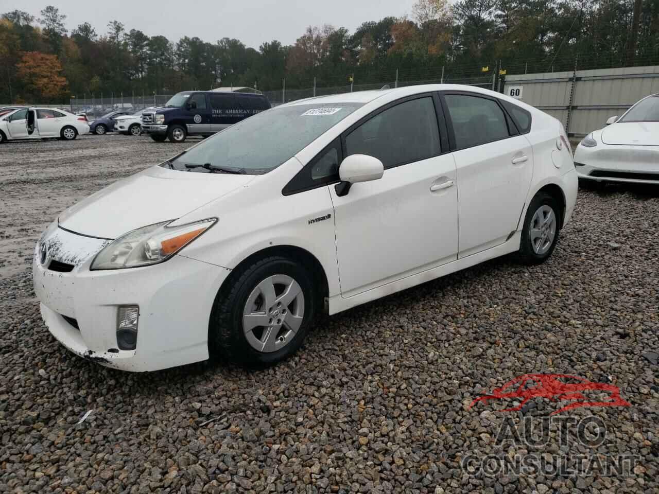 TOYOTA PRIUS 2011 - JTDKN3DU7B5269868