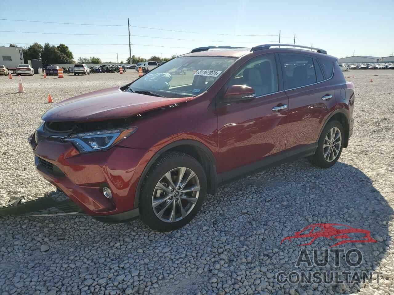 TOYOTA RAV4 2018 - JTMDFREV9JD231126