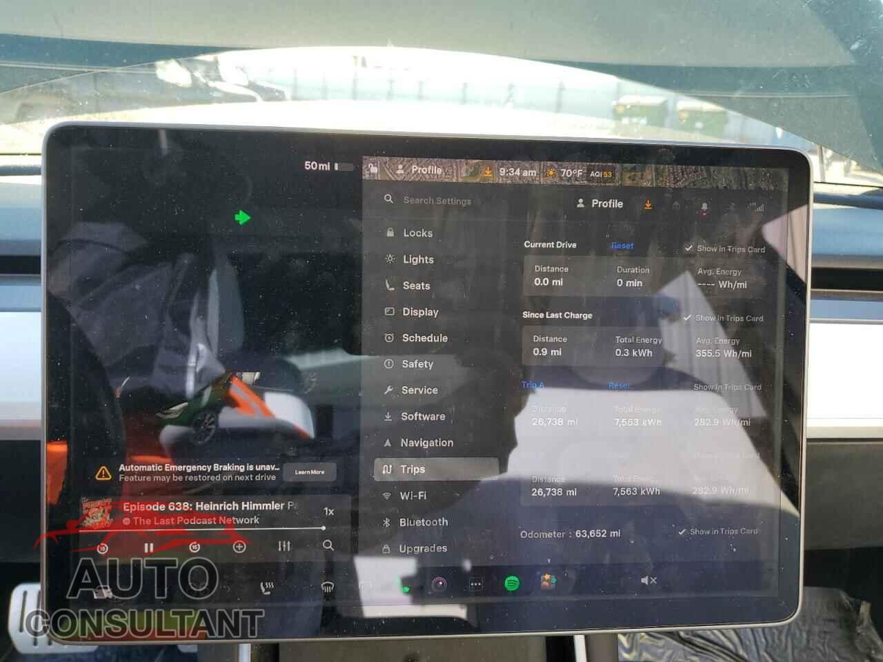 TESLA MODEL 3 2018 - 5YJ3E1EB2JF055518
