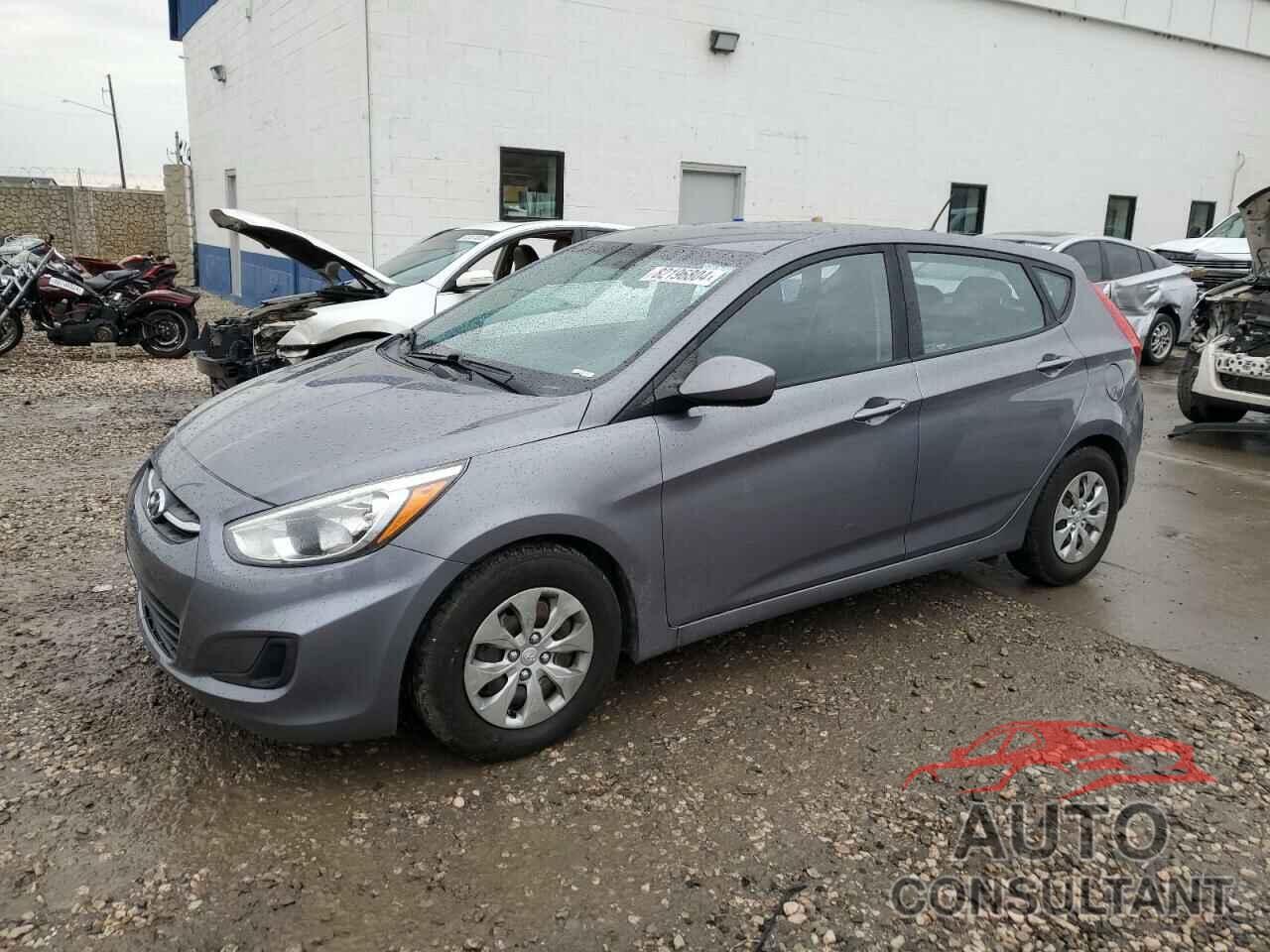 HYUNDAI ACCENT 2016 - KMHCT5AE8GU279840