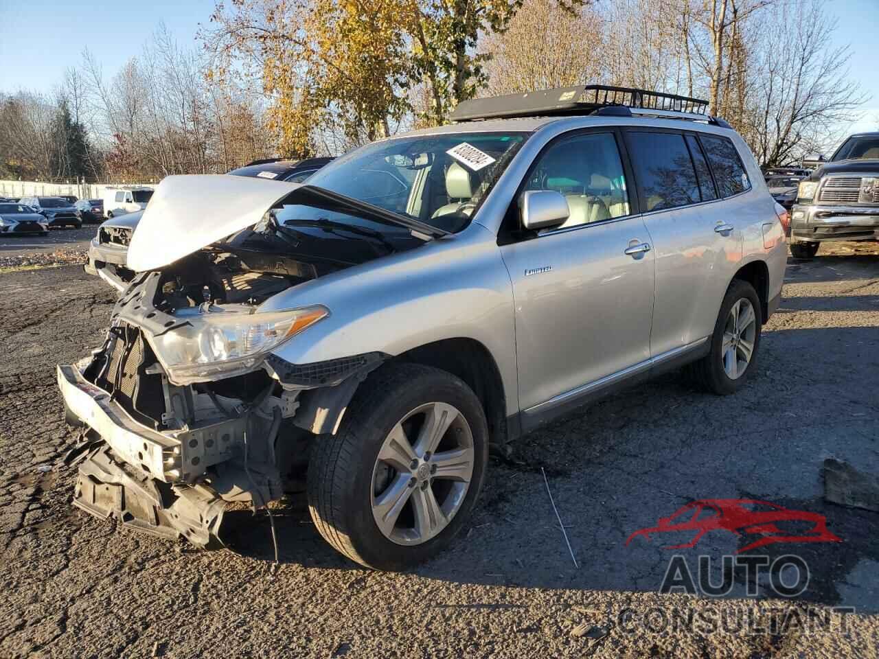 TOYOTA HIGHLANDER 2012 - 5TDDK3EH1CS145867