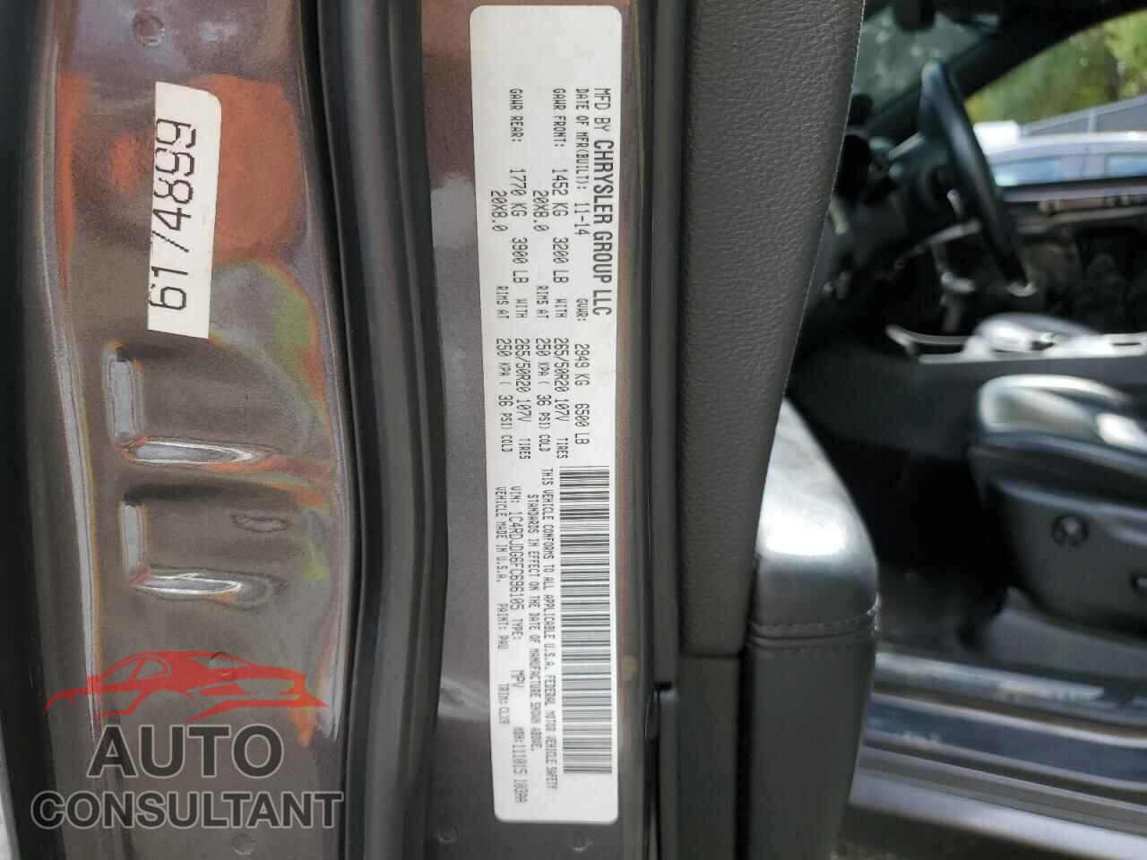 DODGE DURANGO 2015 - 1C4RDJDG6FC696105