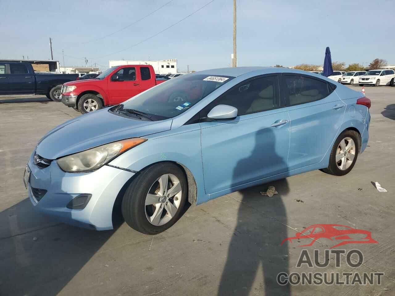 HYUNDAI ELANTRA 2011 - KMHDH4AE1BU117749