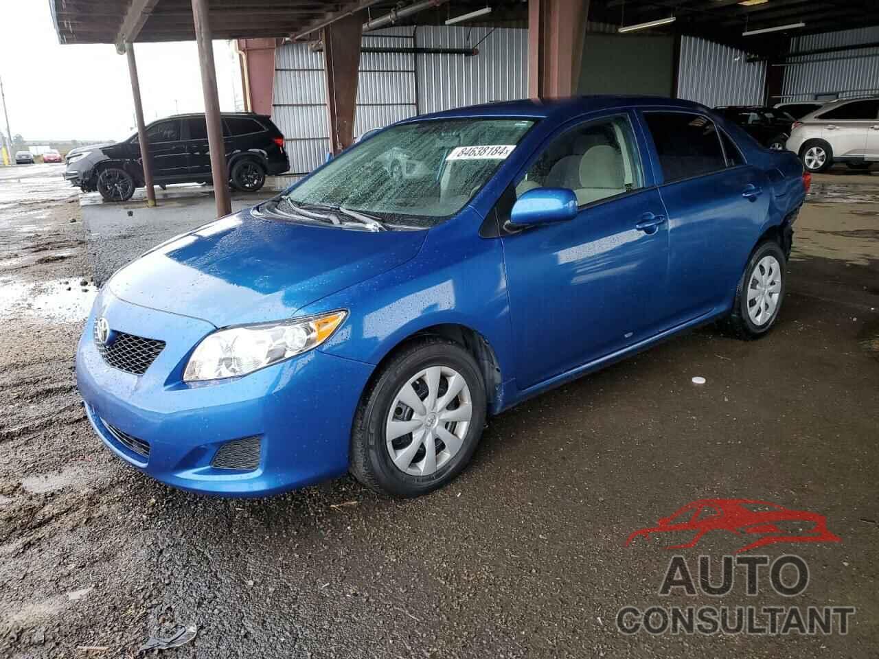 TOYOTA COROLLA 2009 - JTDBL40E499055272