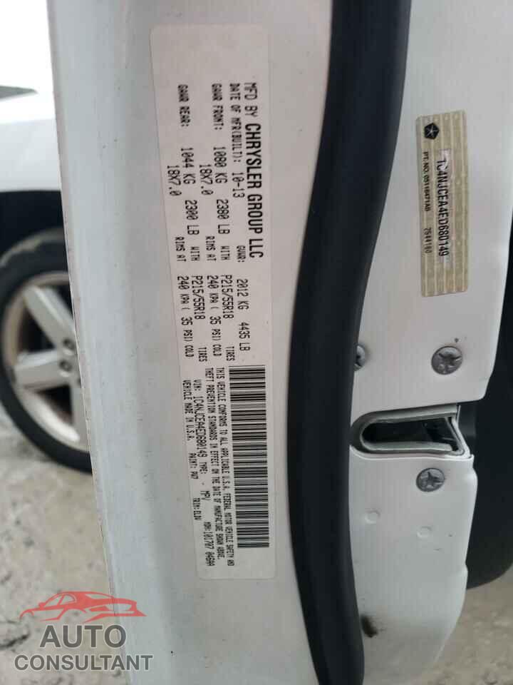 JEEP COMPASS 2014 - 1C4NJCEA4ED680149