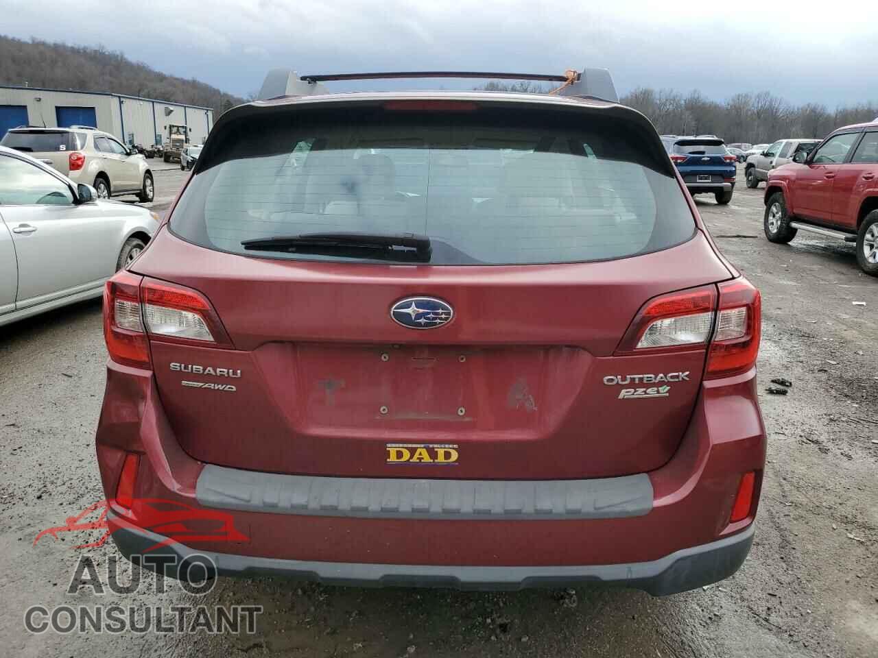 SUBARU OUTBACK 2016 - 4S4BSAACXG3348409