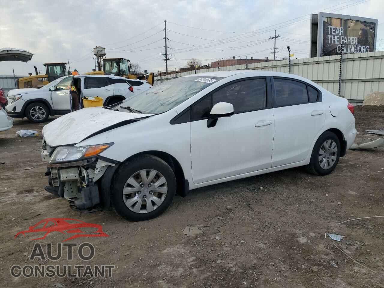 HONDA CIVIC 2012 - 19XFB2F58CE015151