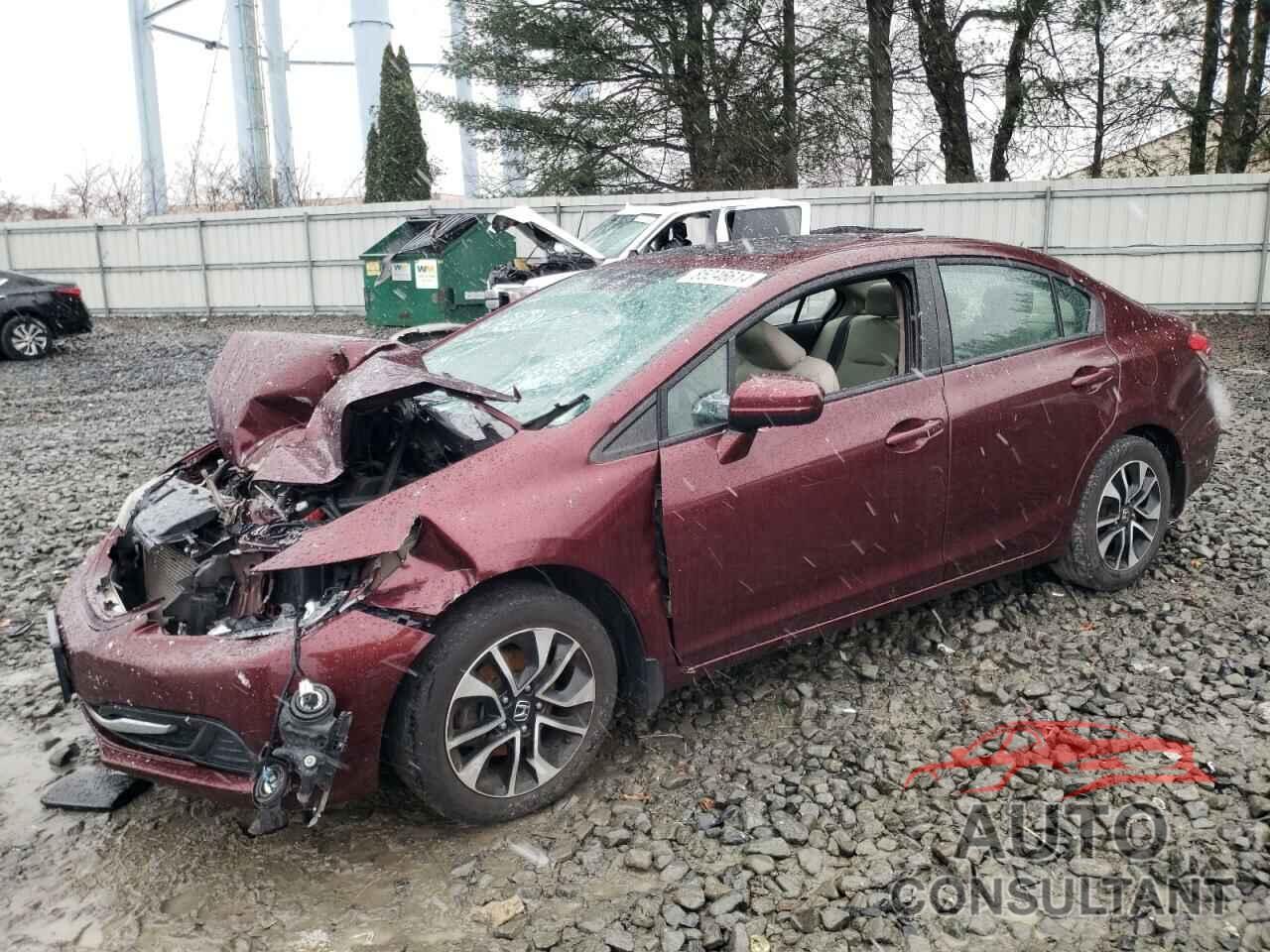 HONDA CIVIC 2014 - 19XFB2F80EE258272