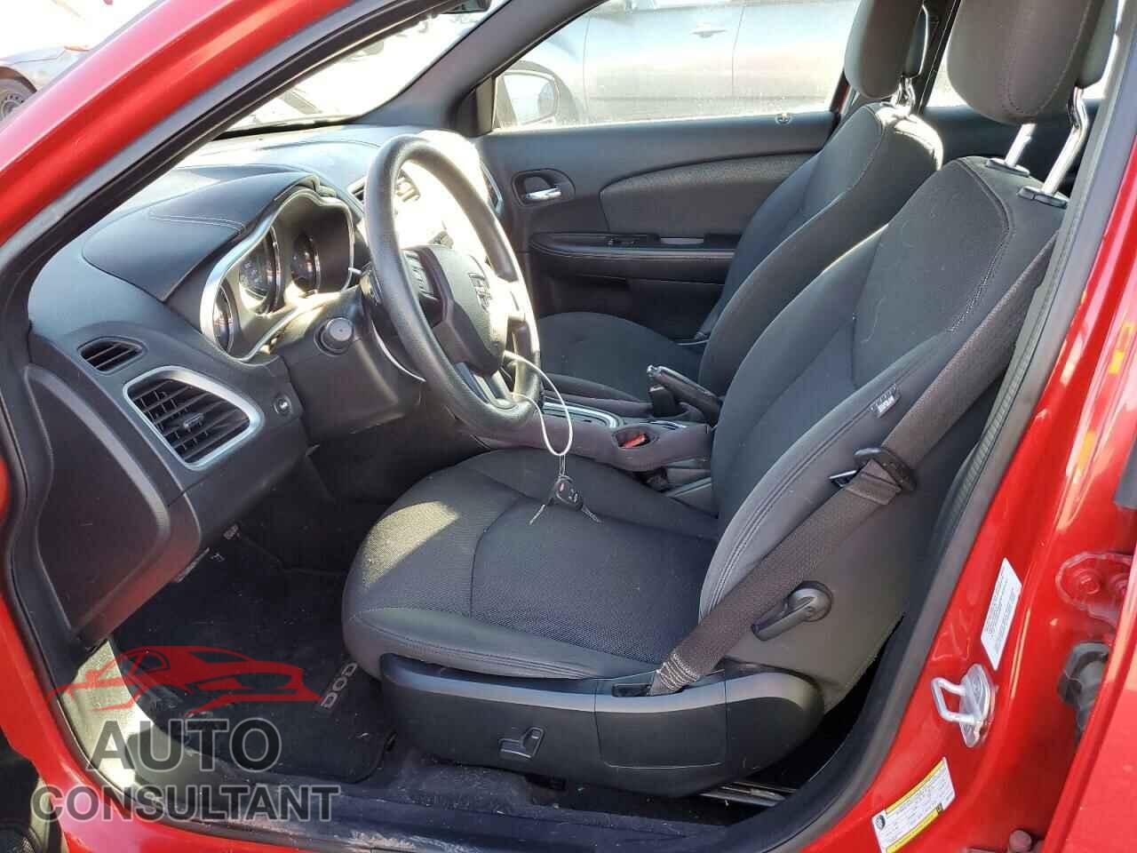 DODGE AVENGER 2012 - 1C3CDZAG6CN310182