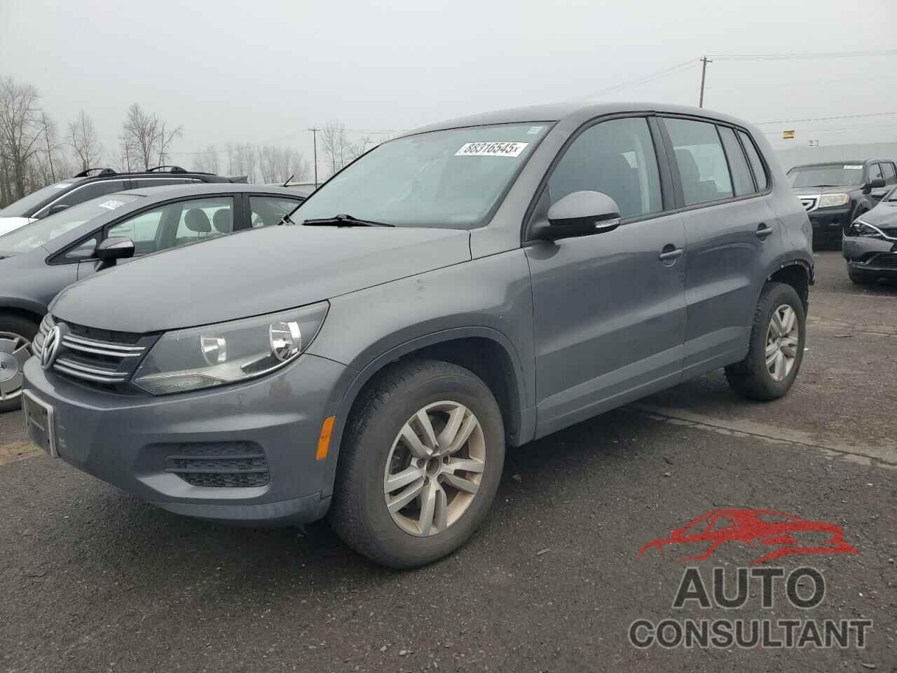 VOLKSWAGEN TIGUAN 2012 - WVGBV7AX1CW006479