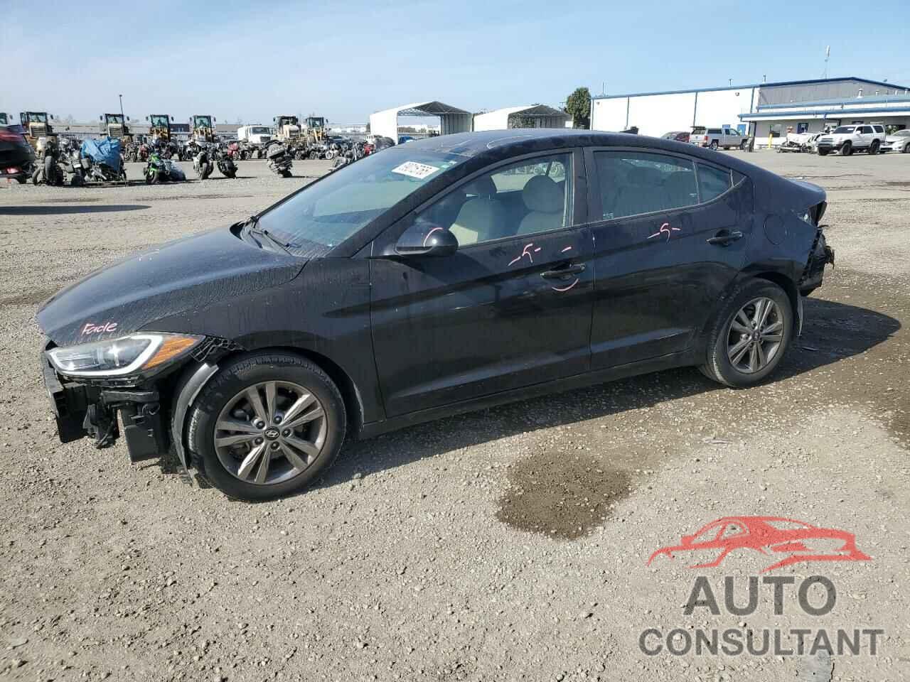 HYUNDAI ELANTRA 2018 - KMHD84LFXJU513456