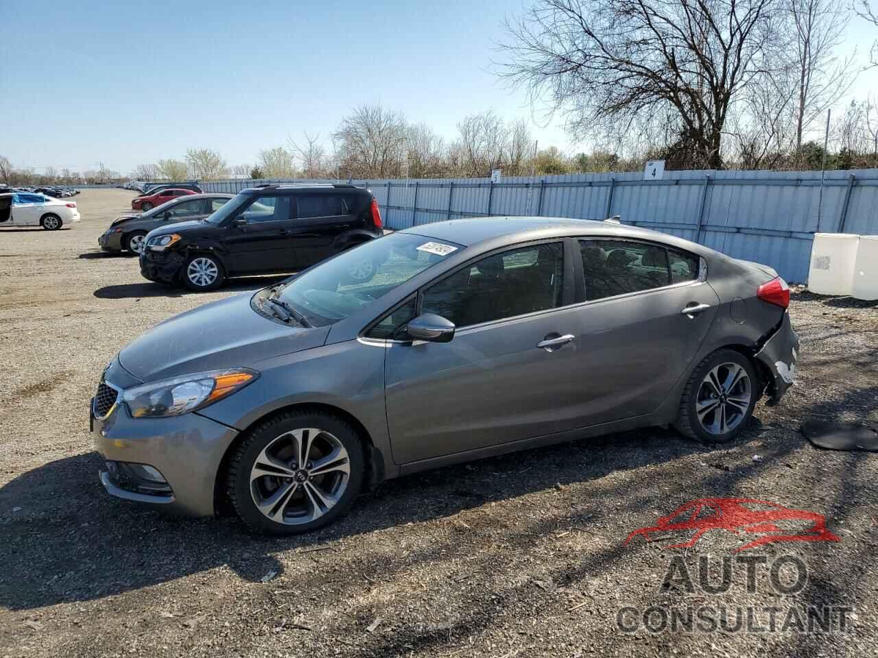 KIA FORTE 2016 - KNAFX4A82G5595252