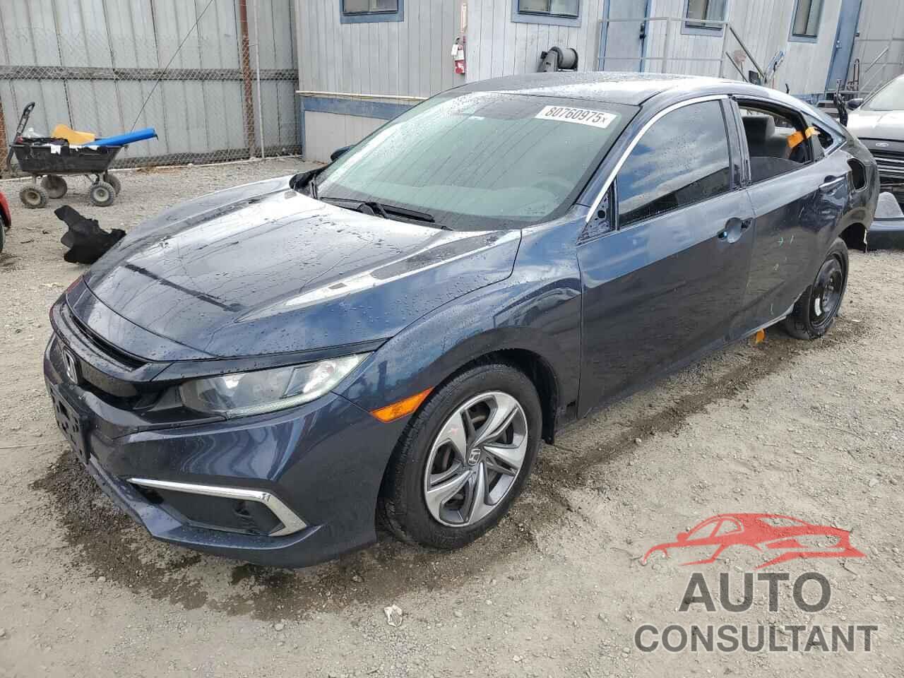 HONDA CIVIC 2019 - 2HGFC2F63KH584290