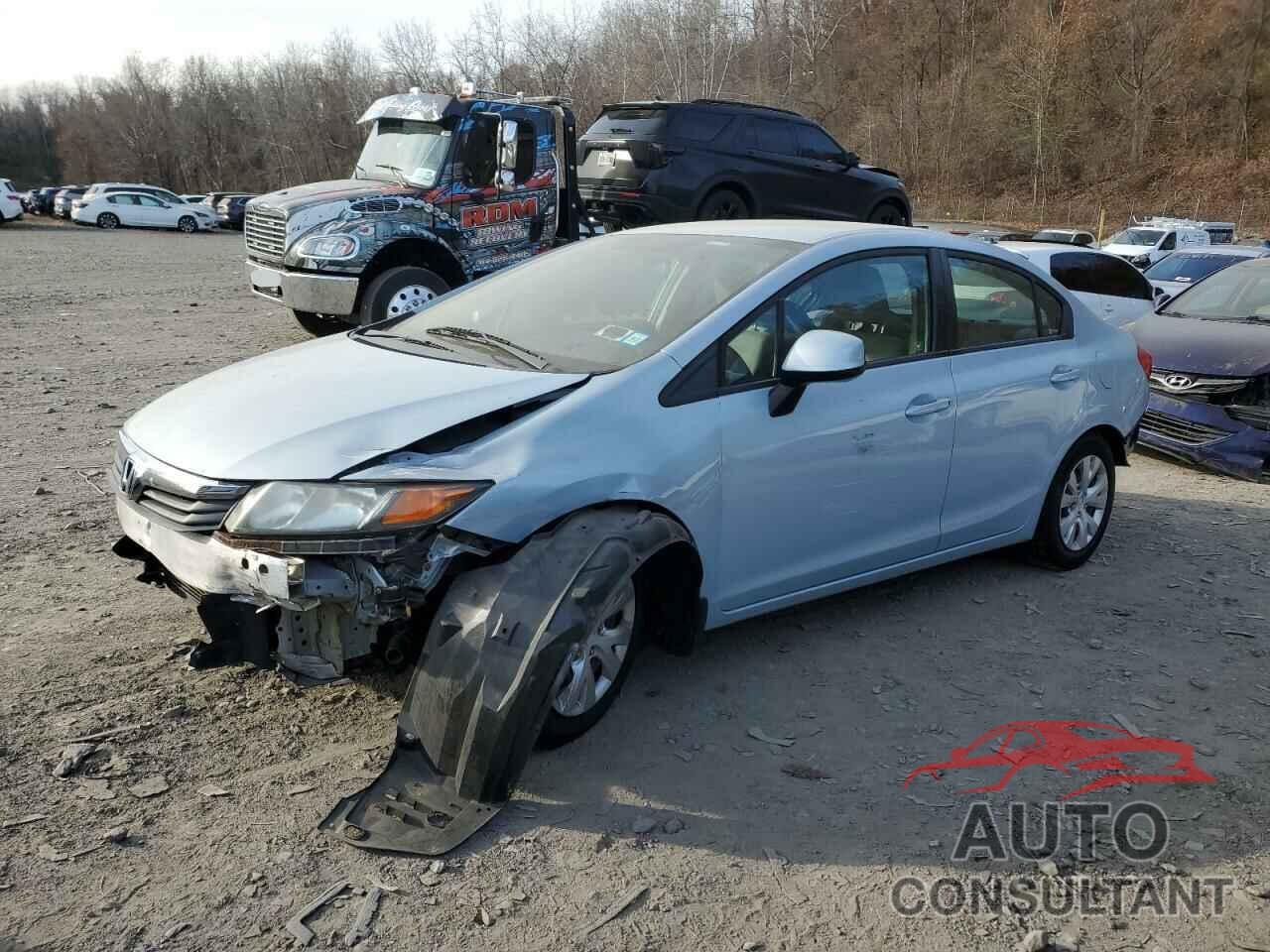 HONDA CIVIC 2012 - 2HGFB2F55CH511255