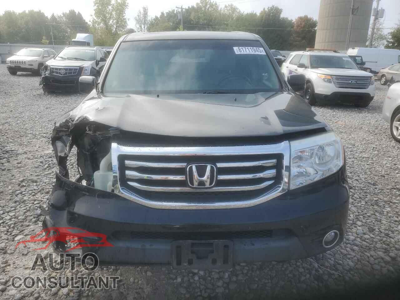 HONDA PILOT 2013 - 5FNYF4H72DB043997