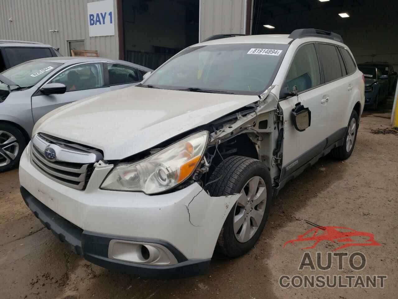 SUBARU OUTBACK 2012 - 4S4BRBCCXC3292822