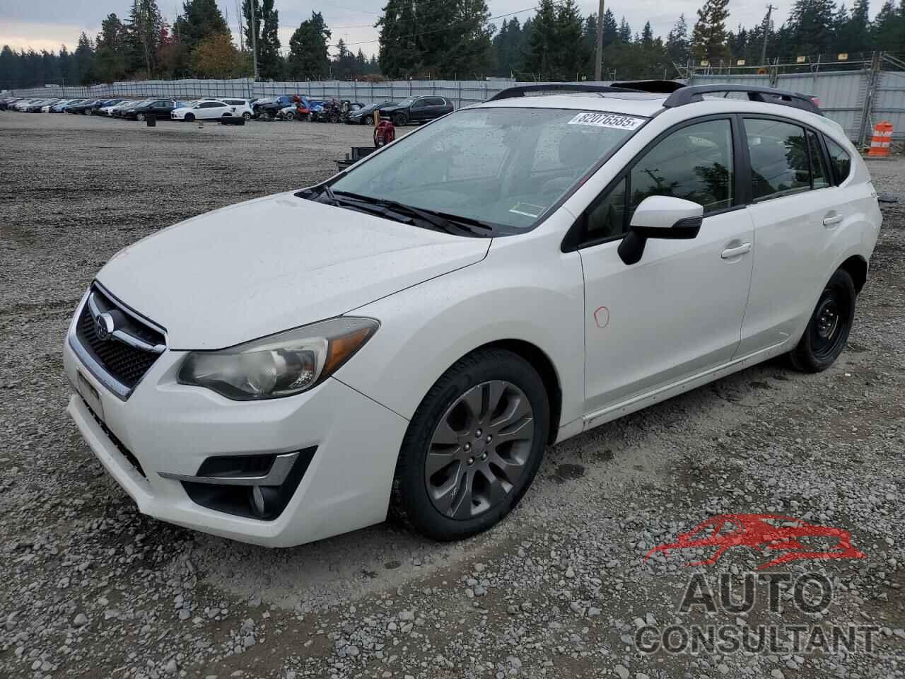 SUBARU IMPREZA 2015 - JF1GPAW65F8237143