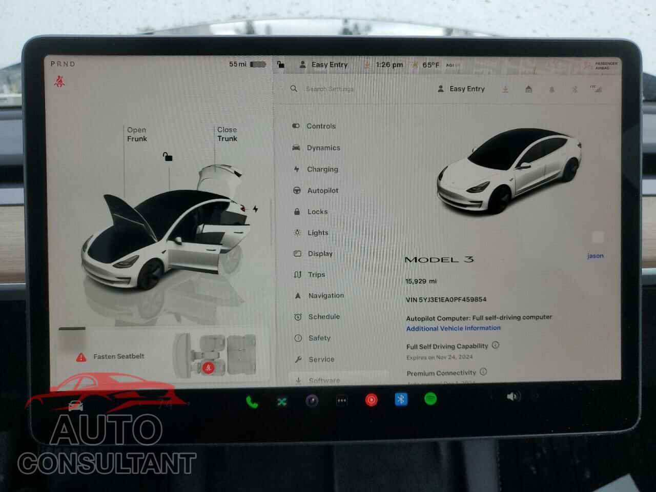 TESLA MODEL 3 2023 - 5YJ3E1EA0PF459854