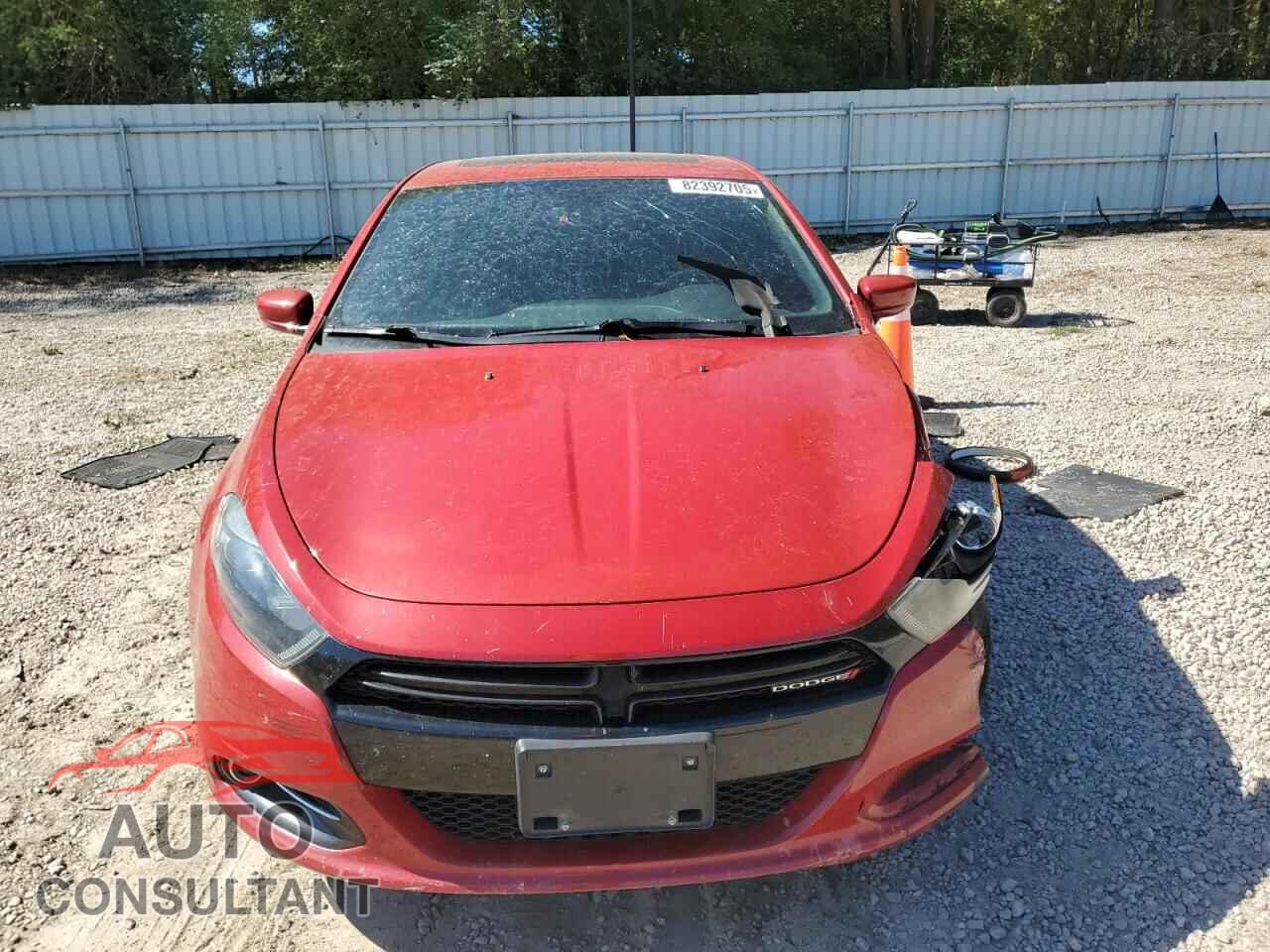 DODGE DART 2015 - 1C3CDFEB4FD181639
