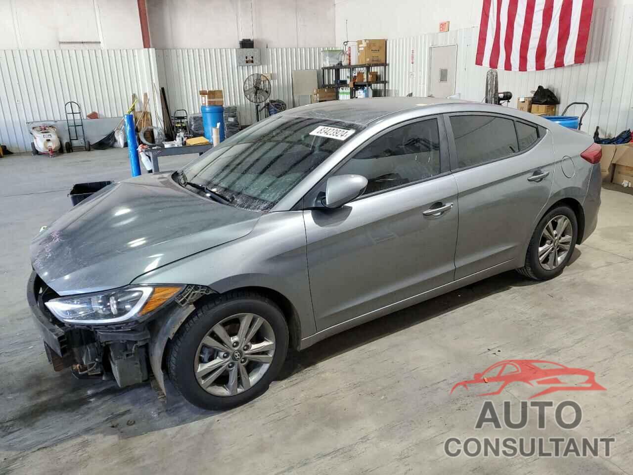 HYUNDAI ELANTRA 2017 - KMHD84LF3HU229046