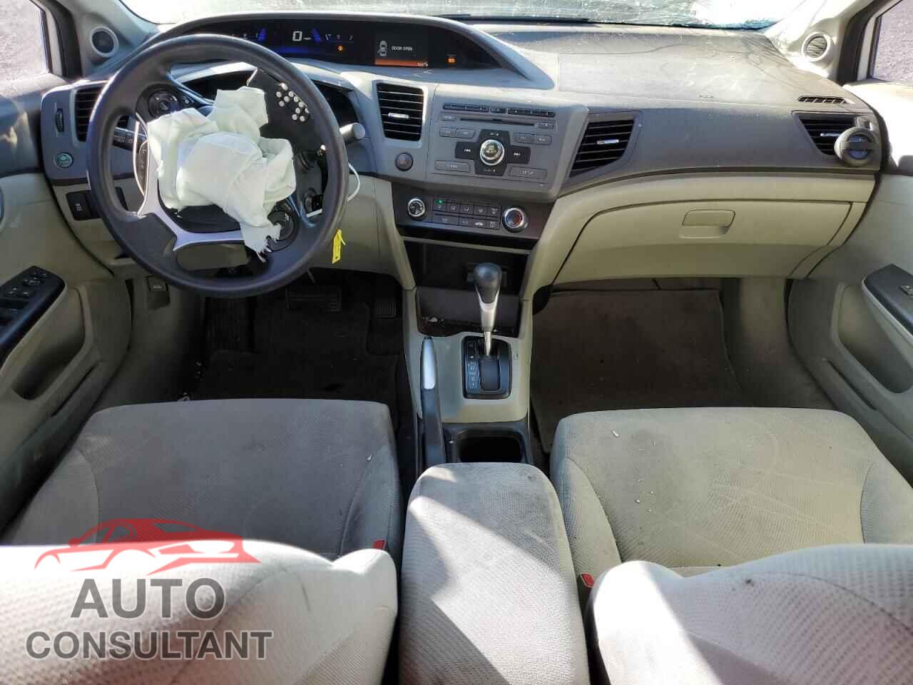 HONDA CIVIC 2012 - 2HGFB2F80CH596693