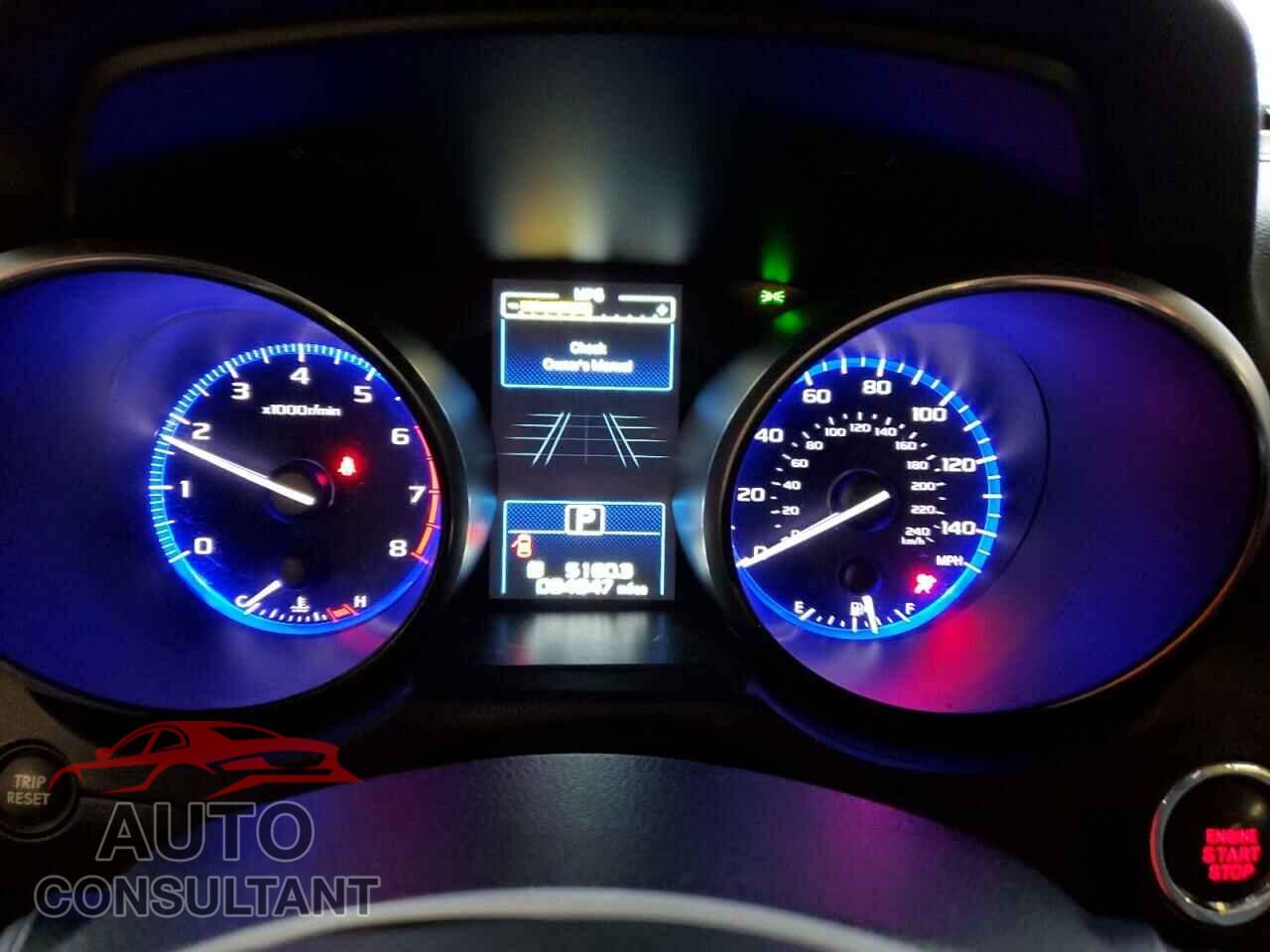 SUBARU OUTBACK 2017 - 4S4BSANCXH3340323