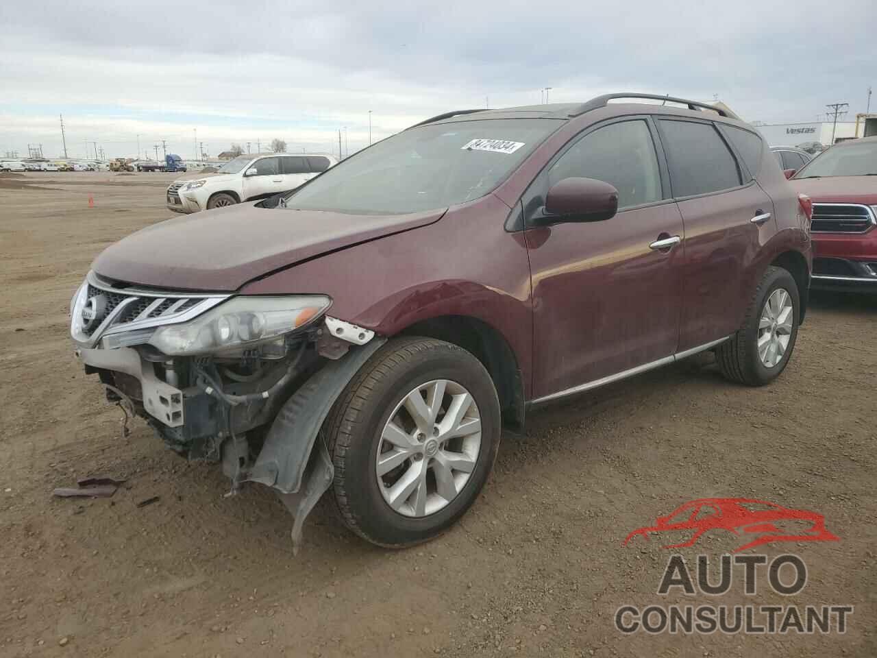 NISSAN MURANO 2013 - JN8AZ1MW6DW320817