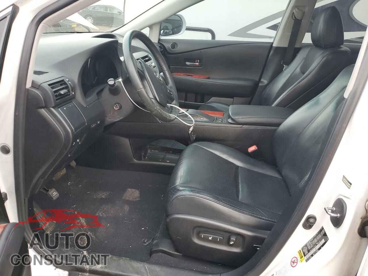 LEXUS RX350 2012 - 2T2BK1BA4CC122395