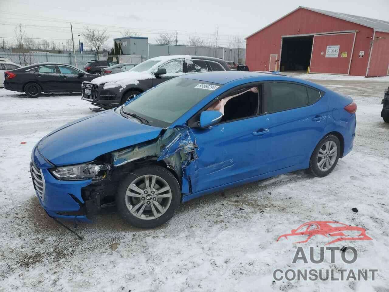 HYUNDAI ELANTRA 2017 - KMHD84LF4HU253310