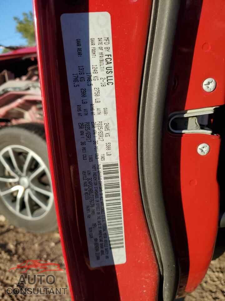 DODGE JOURNEY 2018 - 3C4PDCAB9JT276170