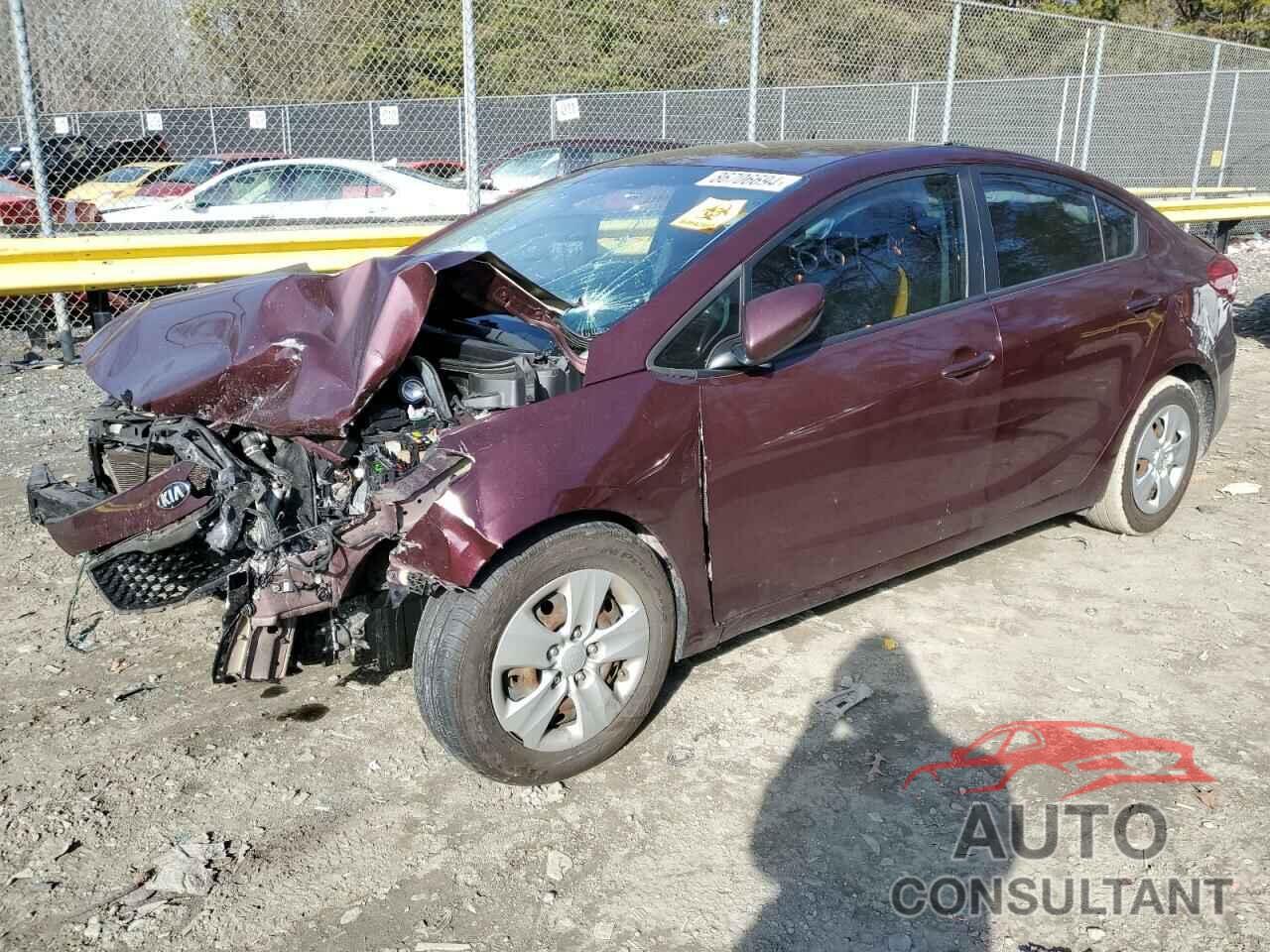 KIA FORTE 2017 - 3KPFK4A78HE054074