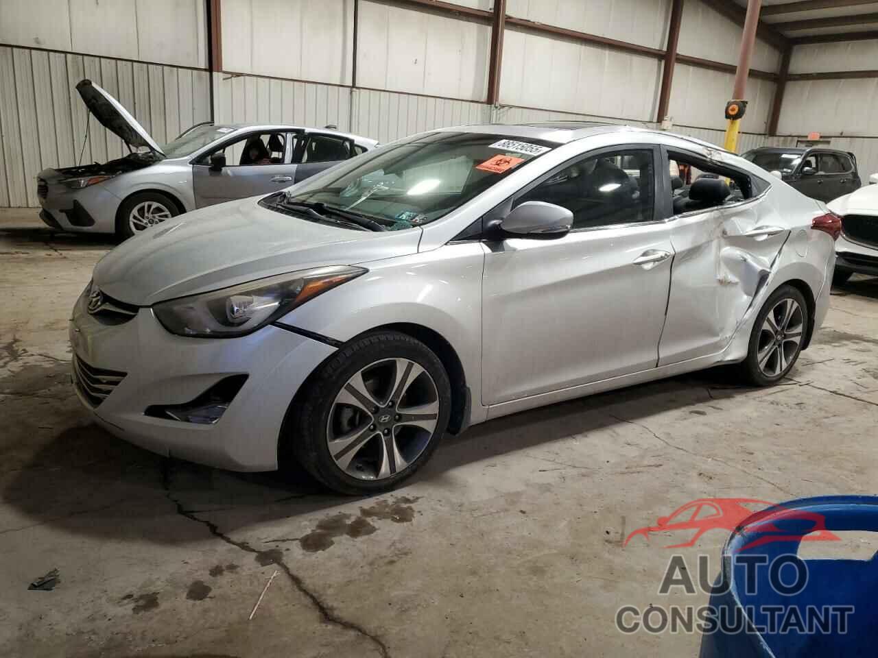 HYUNDAI ELANTRA 2014 - KMHDH4AH9EU162498