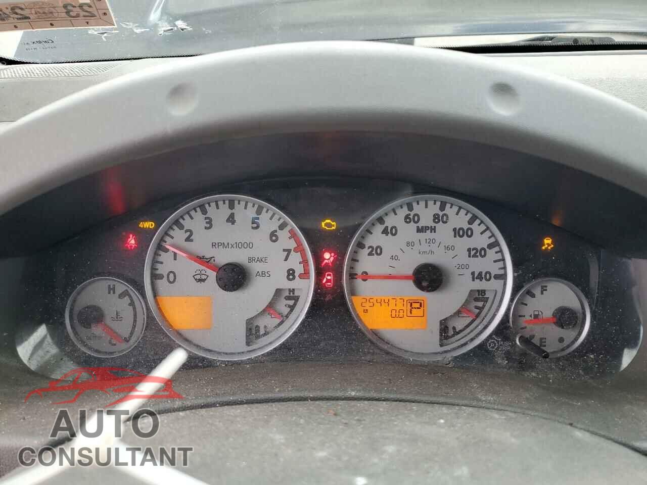 NISSAN FRONTIER 2012 - 1N6AD0EV4CC410393