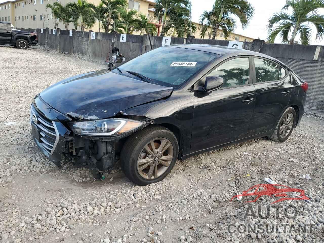 HYUNDAI ELANTRA 2017 - KMHD84LF1HU182907