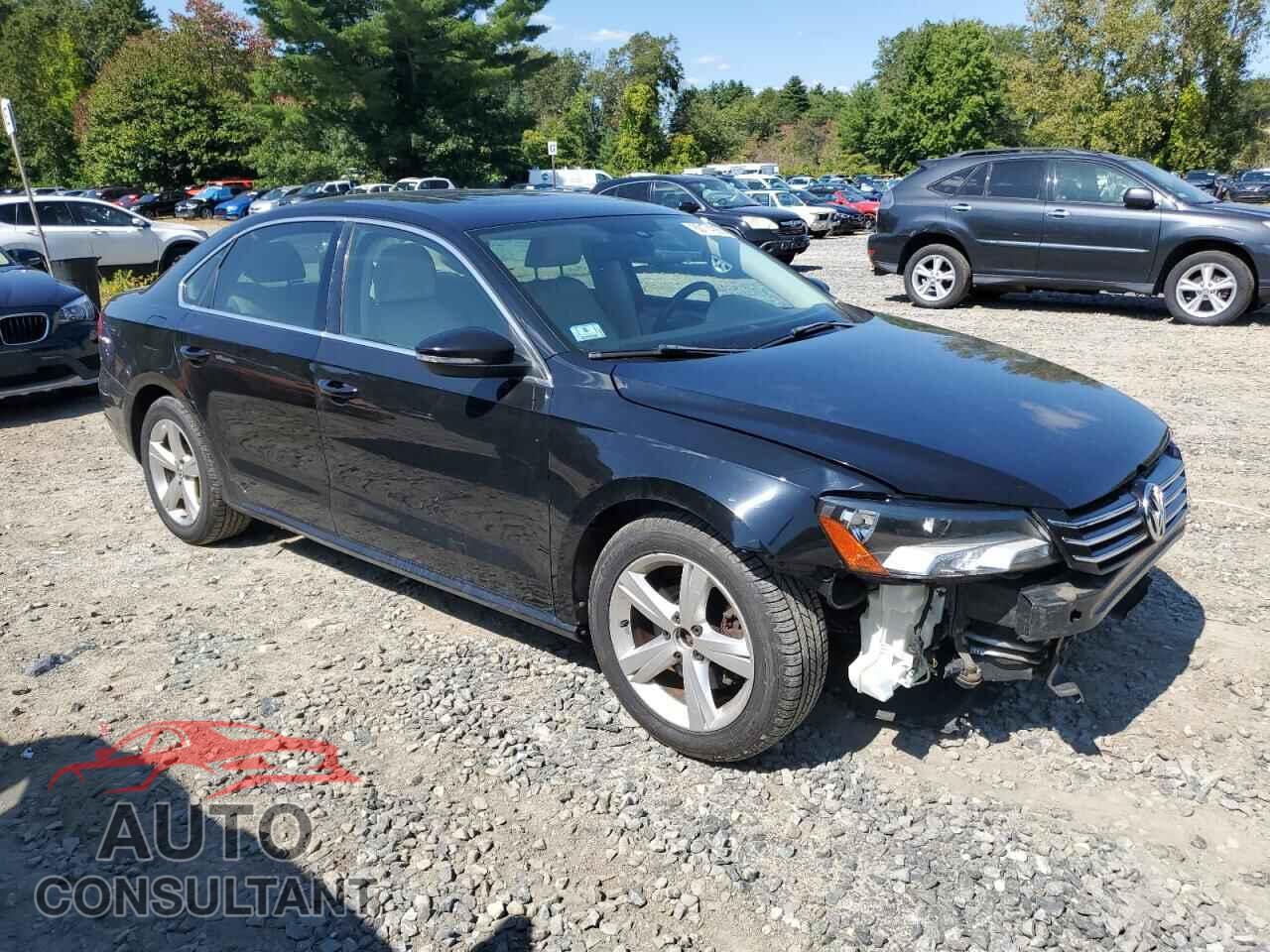 VOLKSWAGEN PASSAT 2012 - 1VWBP7A38CC019904