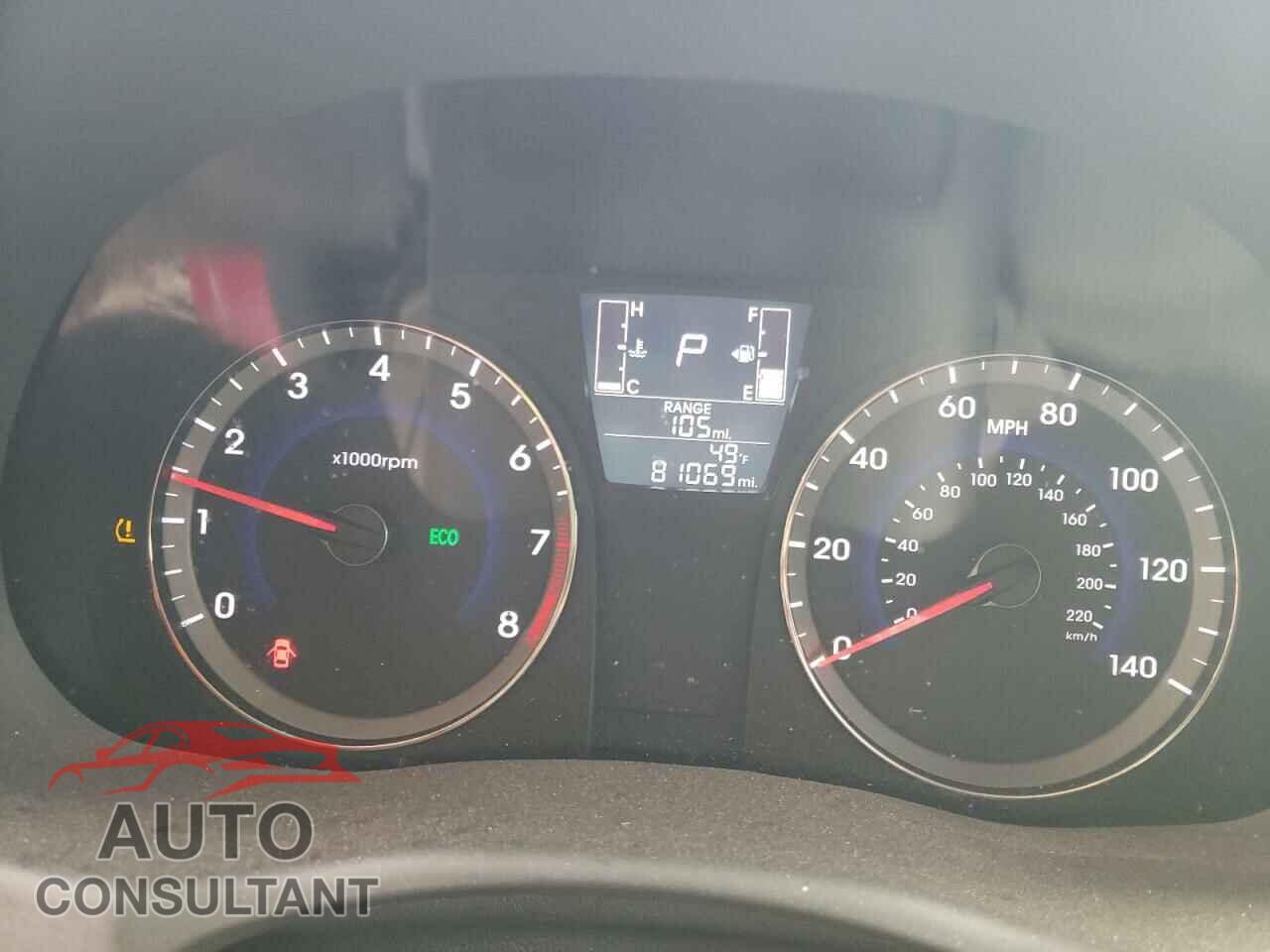 HYUNDAI ACCENT 2016 - KMHCT4AE5GU148536