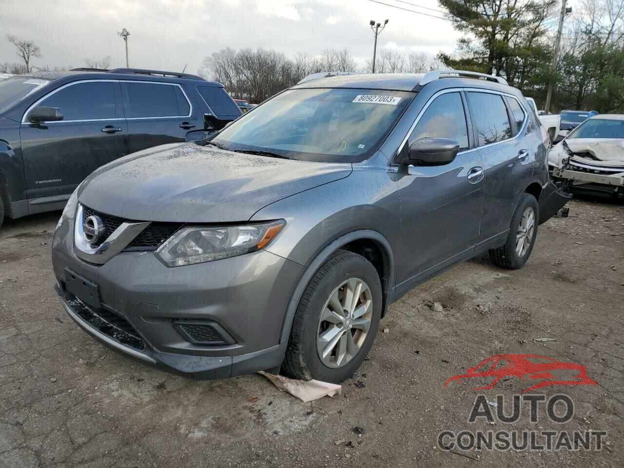 NISSAN ROGUE 2016 - KNMAT2MVXGP641235