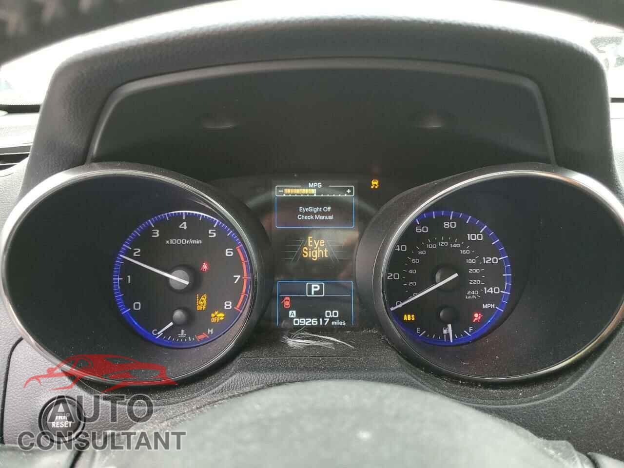 SUBARU OUTBACK 2018 - 4S4BSAFC2J3270921