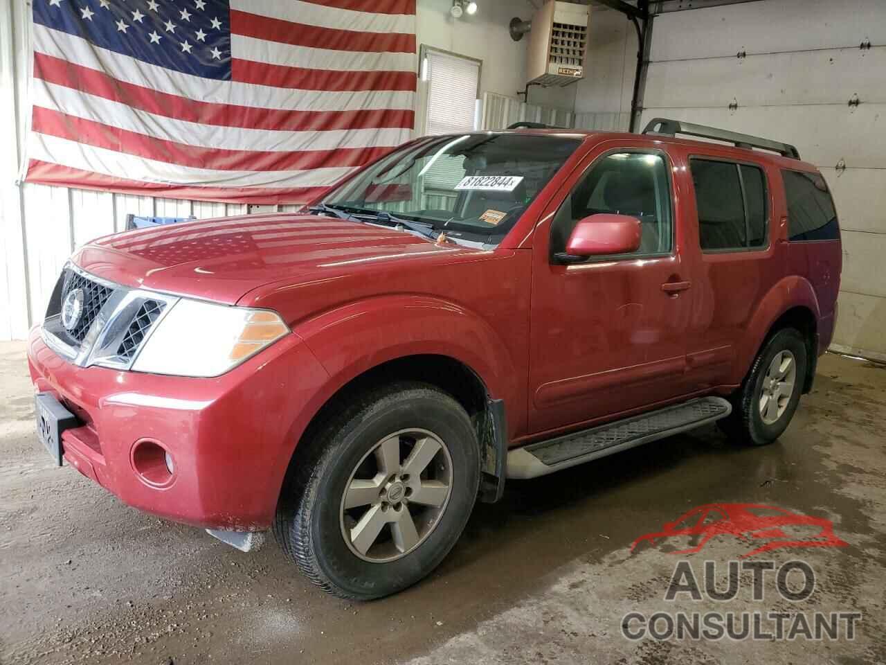NISSAN PATHFINDER 2009 - 5N1AR18B19C610096