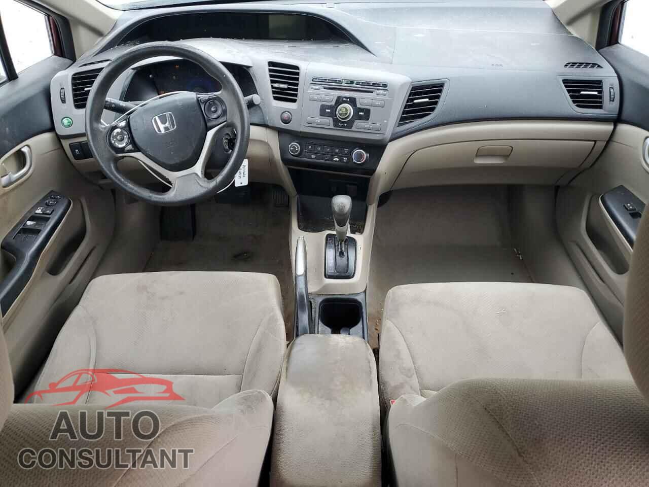HONDA CIVIC 2012 - 19XFB2F56CE089412