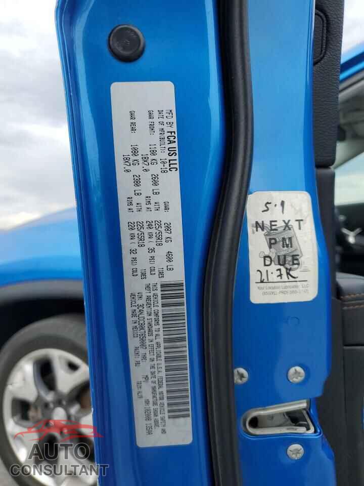 JEEP COMPASS 2019 - 3C4NJDCB0KT650007