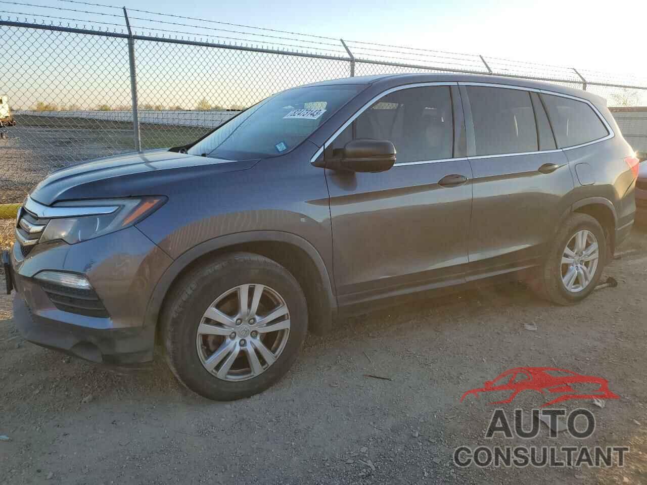 HONDA PILOT 2016 - 5FNYF5H16GB013634