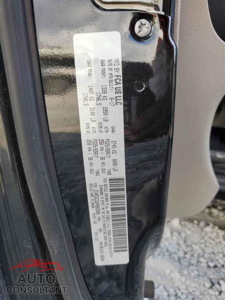 DODGE CARAVAN 2017 - 2C4RDGCG2HR863560