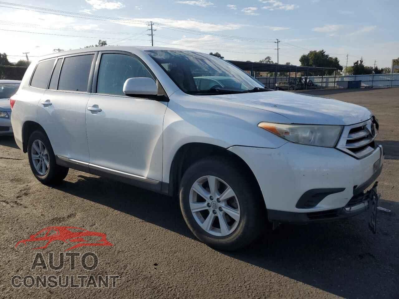 TOYOTA HIGHLANDER 2013 - 5TDZA3EH8DS040446