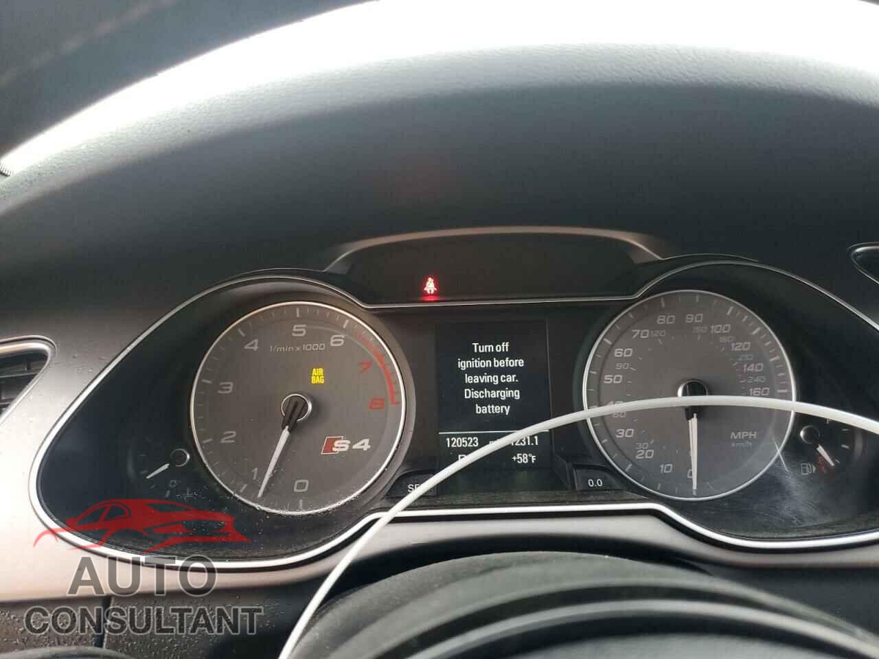 AUDI S4/RS4 2013 - WAUKGAFL6DA192503