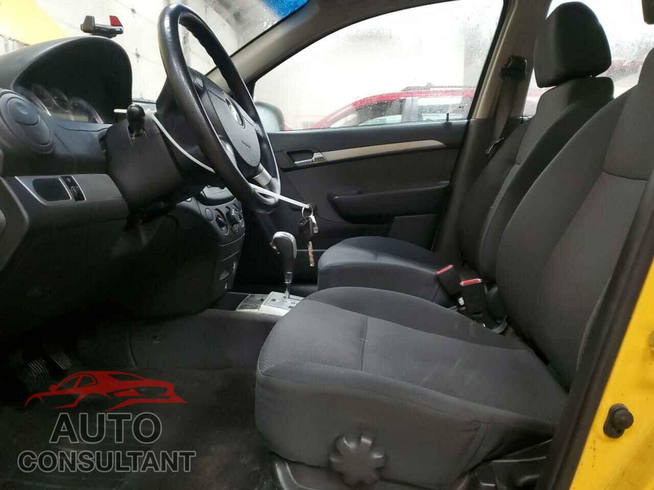 CHEVROLET AVEO 2011 - KL1TD5DE5BB185603