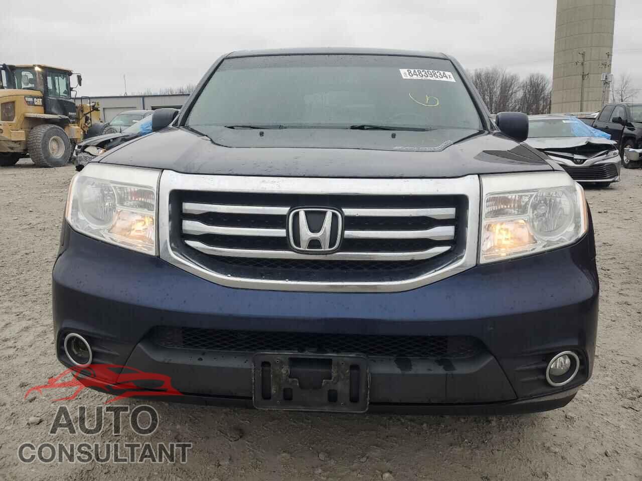 HONDA PILOT 2013 - 5FNYF4H74DB086124