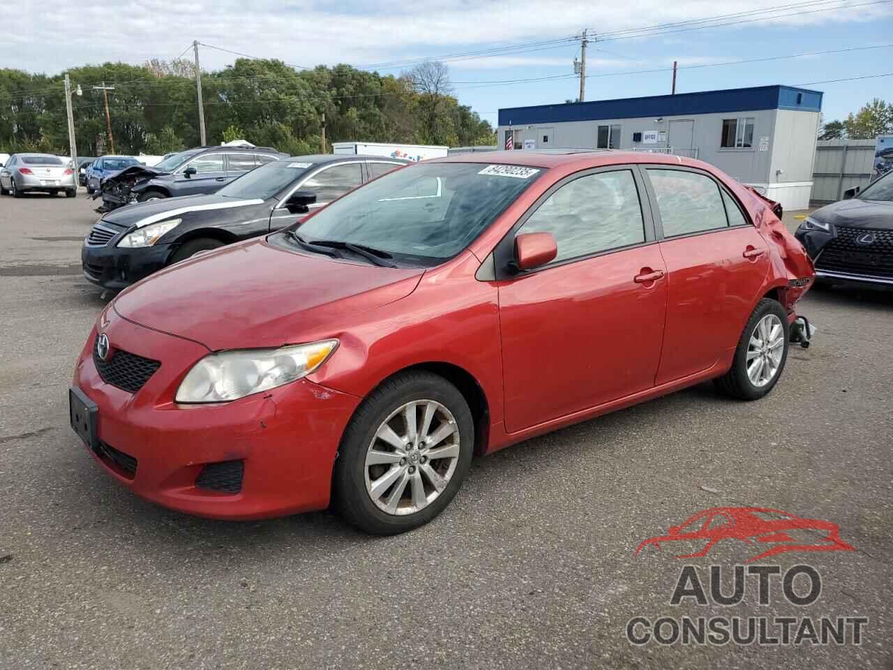 TOYOTA COROLLA 2009 - 1NXBU40E69Z098940
