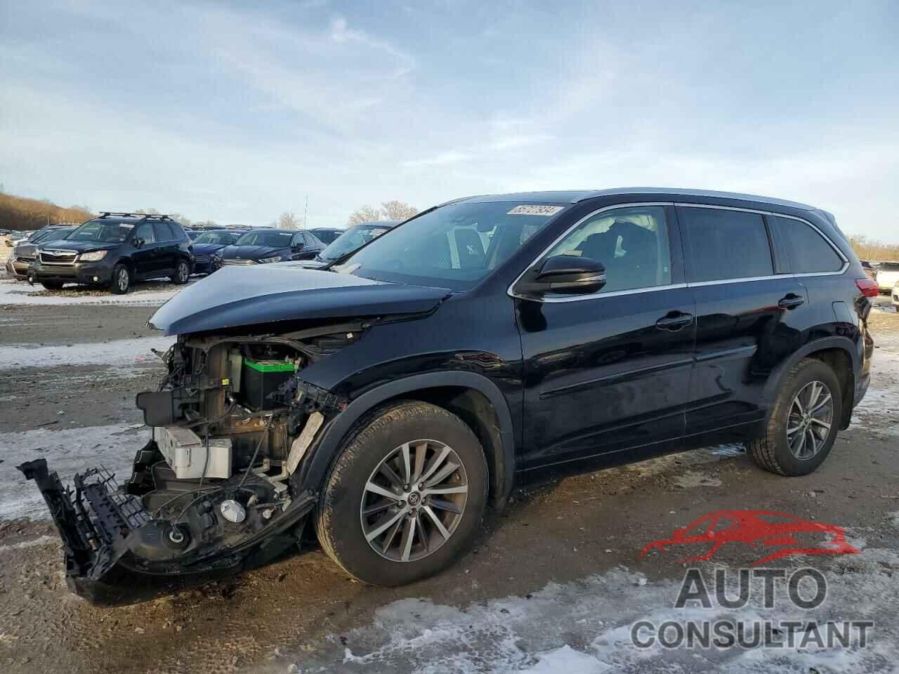 TOYOTA HIGHLANDER 2017 - 5TDJZRFH5HS447721